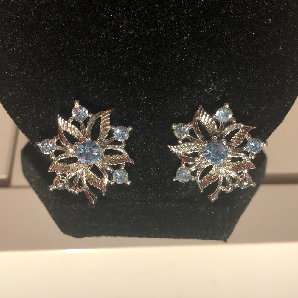 Vintage screw on earrings